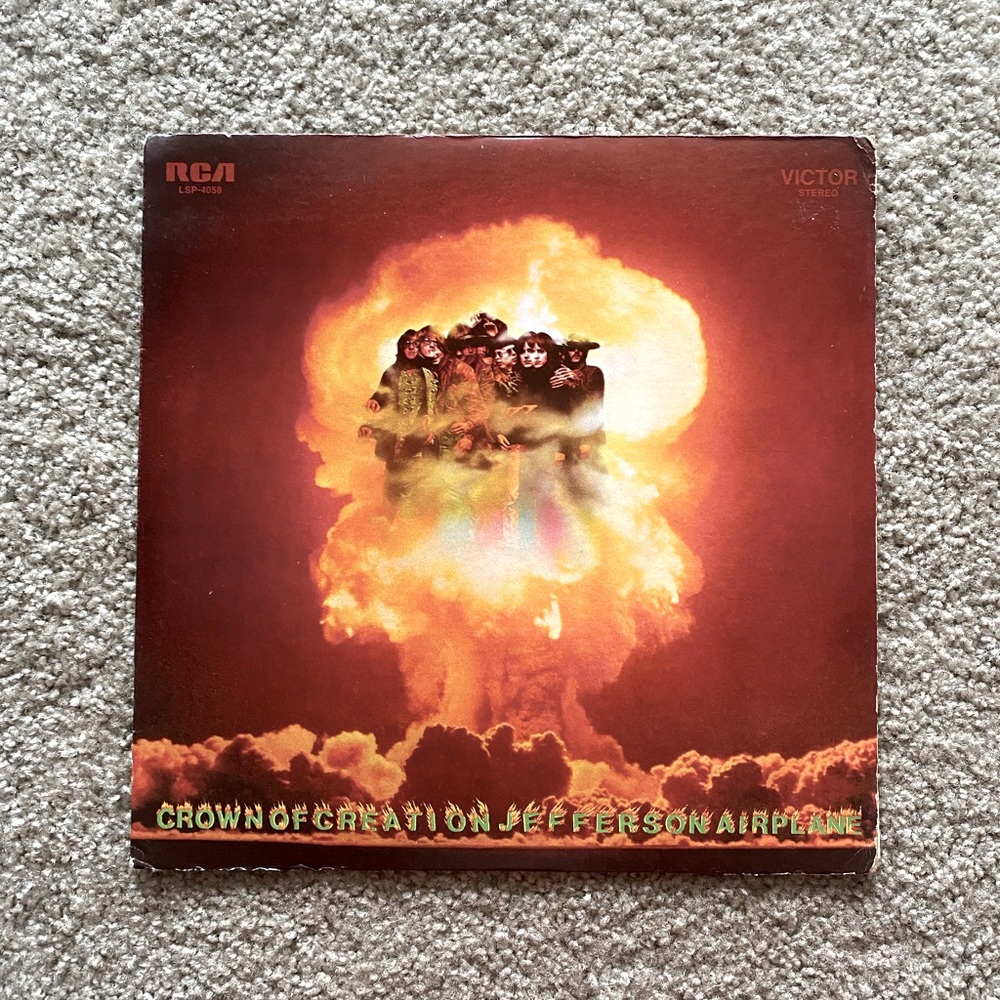 Jefferson Airplane Crown of Creation Vinyl Record